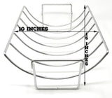 Stainless Steel Rib and Roasting Rack - Extra Deep